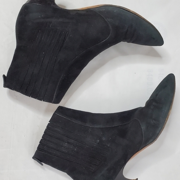 LABUCO Black Suede Ankle Boots in Size 38 - Picture 10 of 16